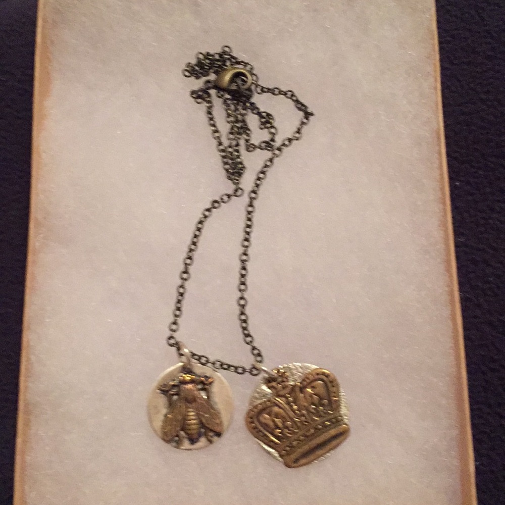 Queen Bee necklace. 16 inches